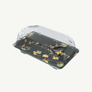 0# Tray with clear lid – 16 OZ